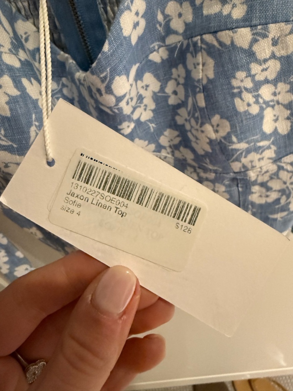 Reformation Jaxon Linen Top - Picture 3 of 4